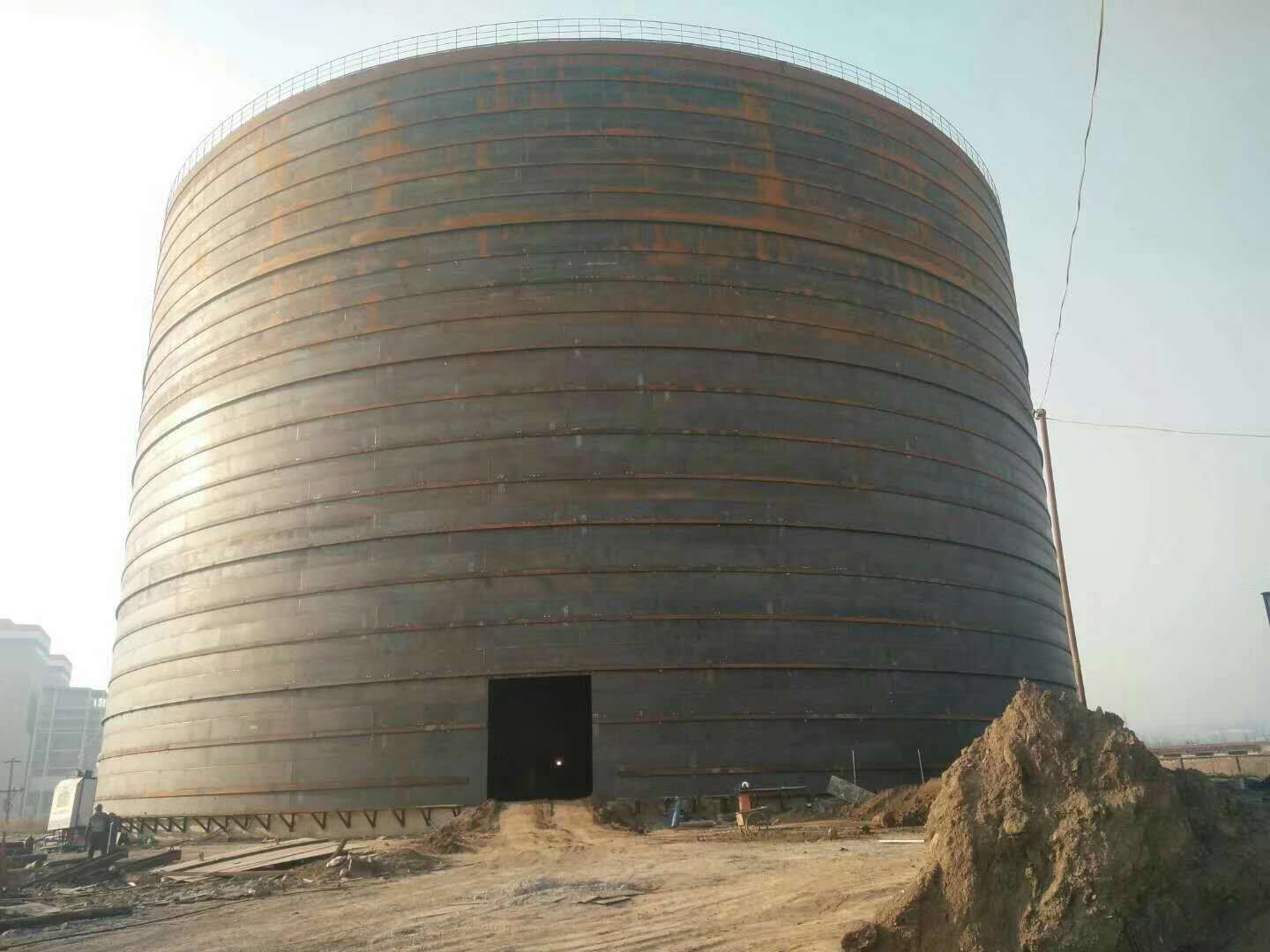 乌兰察布承建大型钢板库的好处及原理