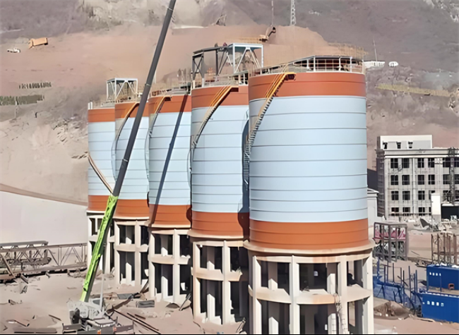 乌兰察布高架钢板仓